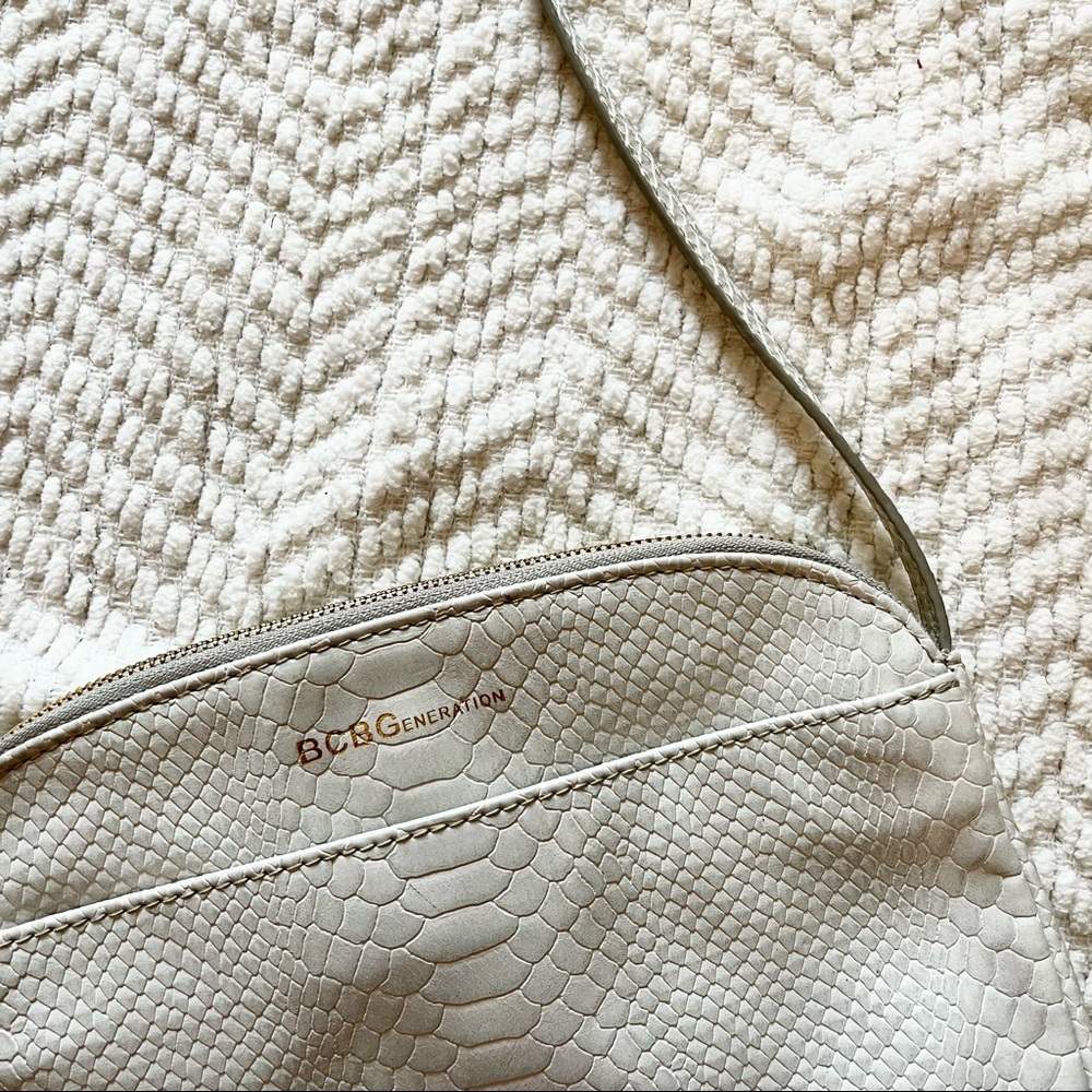 Bcbgeneration White Ivory Snake Python Printed Sh… - image 4